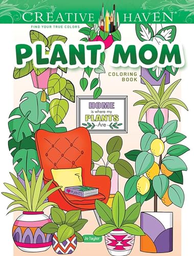 Beispielbild fr Creative Haven Plant Mom Coloring Book (Creative Haven Coloring Books) zum Verkauf von PlumCircle
