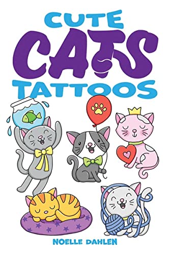 9780486849928: Cute Cats Tattoos