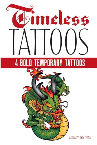 9780486849973: Timeless Tattoos: 4 Bold Temporary Tattoos (Dover Tattoos)