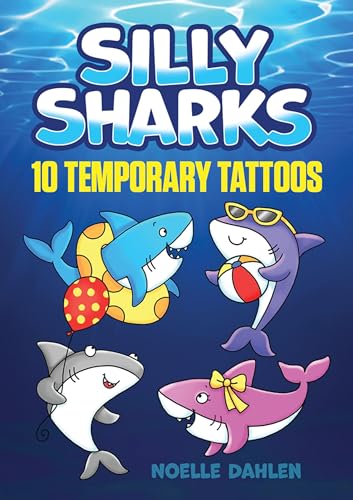 Imagen de archivo de Silly Sharks: 10 Temporary Tattoos Format: Childrens Novelty Bo a la venta por INDOO