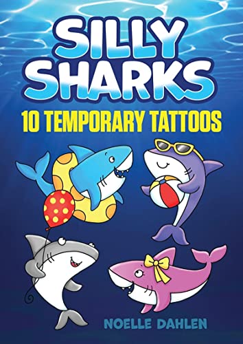 9780486850290: Silly Sharks: 10 Temporary Tattoos