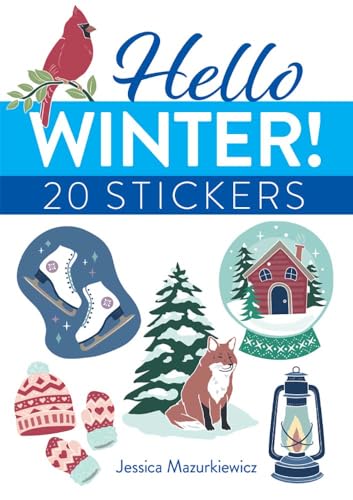Beispielbild fr Hello Winter! 20 Stickers (Dover Sticker Books) zum Verkauf von Books Unplugged