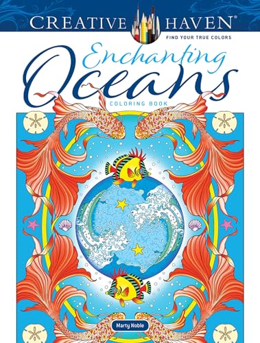 Stock image for Creative Haven Enchanting Oceans Coloring Book (Adult Coloring Books: Sea Life) for sale by Books Unplugged