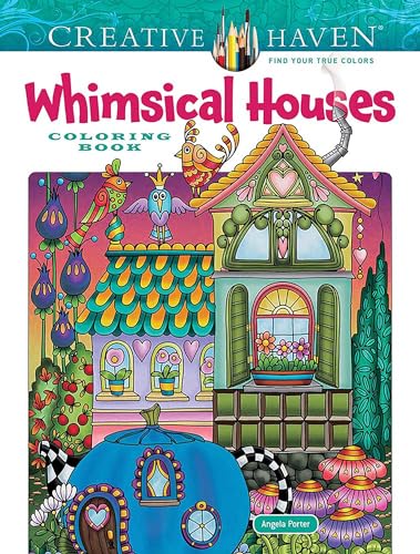 Beispielbild fr Creative Haven Whimsical Houses Coloring Book (Adult Coloring Books: Art Design) zum Verkauf von Goodwill