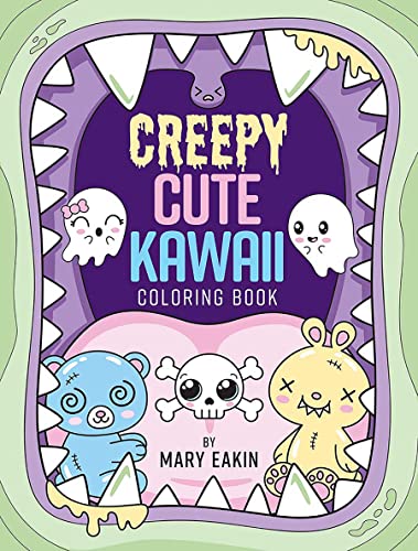 Stock image for Creepy Cute Kawaii Coloring Book (Dover Adult Coloring Books) for sale by Hafa Adai Books
