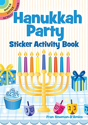 9780486852010: Hanukkah Party Sticker Activity Book (Dover Little Activity Books: Holidays &)