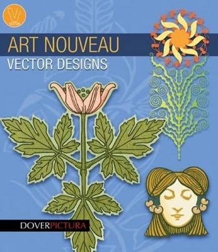Beispielbild fr Art Nouveau Vector Designs (Dover Pictura Electronic Clip Art) zum Verkauf von SecondSale