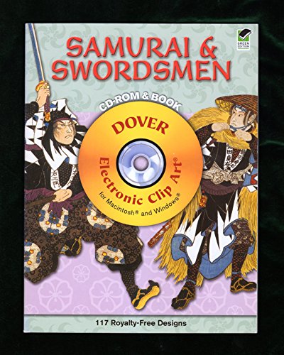 Stock image for Samurai and Swordsmen CD-ROM and Book (Dover Electronic Clip Art) for sale by HPB-Emerald