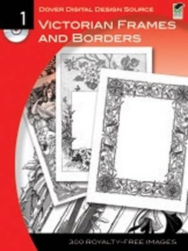 Beispielbild fr Dover Digital Design Source #1: Victorian Frames and Borders (Dover Electronic Clip Art) zum Verkauf von HPB-Red
