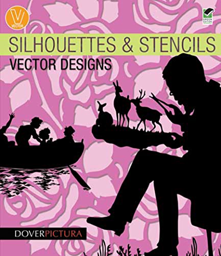 Silhouettes & Stencils Vector Designs [With CDROM] (Green)