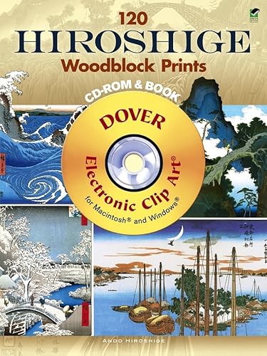 Stock image for 120 Hiroshige Woodblock Prints [With CDROM] for sale by ThriftBooks-Atlanta