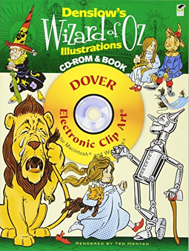 Denslow's Wizard of Oz Illustrations CD-ROM and Book (Dover Electronic Clip Art) (9780486991467) by Ted Menten