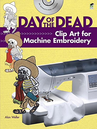 Stock image for Day of the Dead Clip Art for Machine Embroidery (Dover Clip Art Embroidery) for sale by HPB-Red