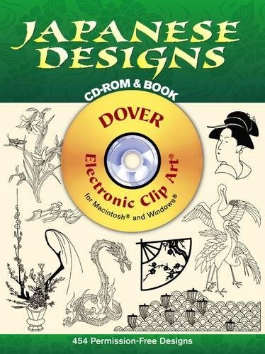 9780486995090: Japanese Designs CD-ROM and Book (Dover Electronic Clip Art)
