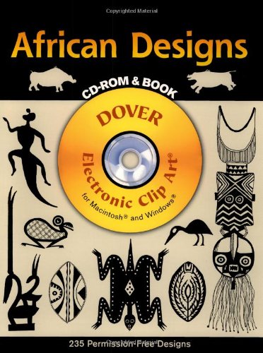 9780486995274: African Designs CD Rom and Book