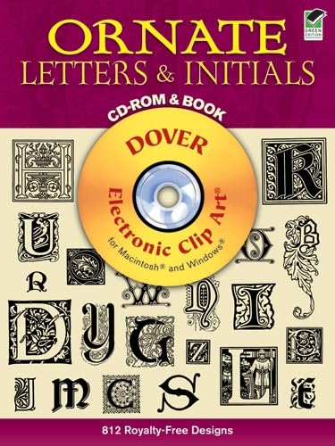 9780486995304: Ornate Letters (Dover Electronic Clip Art)