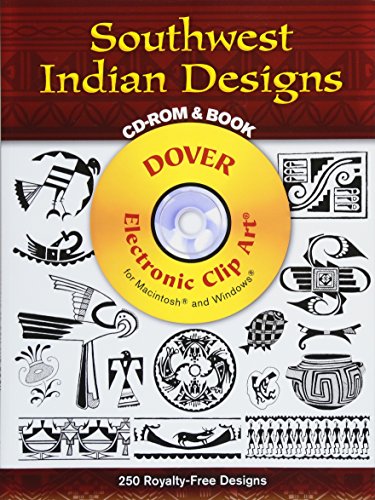 Imagen de archivo de Southwest Indian Designs CD-ROM and Book (Dover Pictorial Archives) a la venta por medimops