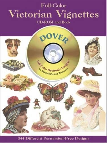 Beispielbild fr Full-Color Victorian Vignettes CD-ROM and Book (Dover Pictorial Archives) zum Verkauf von Wonder Book