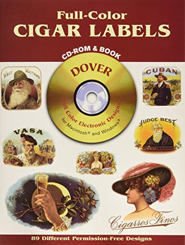 Imagen de archivo de Full-Color Cigar Labels a la venta por Better World Books
