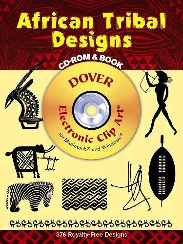 Beispielbild fr African Tribal Designs CD-ROM and Book (Dover Electronic Clip Art) zum Verkauf von WorldofBooks