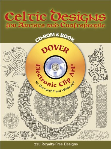 Stock image for Celtic Designs for Artists and Craftspeople CD-ROM and Book (Dover Electronic Clip Art) for sale by Goodwill of Colorado