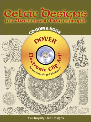 Stock image for Celtic Designs for Artists and Craftspeople CD-ROM and Book (Dover Electronic Clip Art) for sale by BooksRun