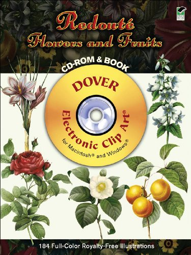 Stock image for Redout Flowers and Fruits (Dover Electronic Clip Art) for sale by Goodwill