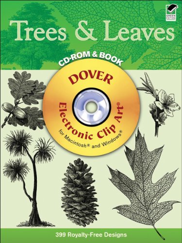 Trees & Leaves (Dover Electronic Clip Art) (9780486996110) by Dover