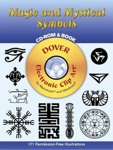 Magic and Mystical Symbols CD-ROM and Book (Dover Electronic Clip Art)