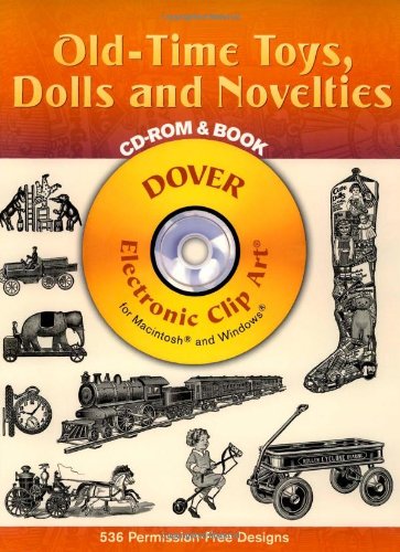 9780486996455: Old-Time Toys, Dolls and Novelties (Dover Electronic Clip Art)