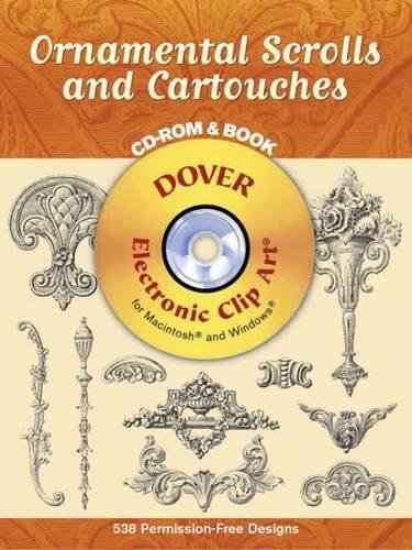 9780486996516: Ornamental Scrolls And Cartouches