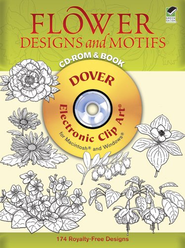 9780486996653: Flower Designs and Motifs (Dover Electronic Clip Art)