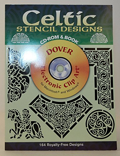 Imagen de archivo de Celtic Stencil Designs CD-ROM and Book (Dover Electronic Clip Art) a la venta por HPB-Diamond