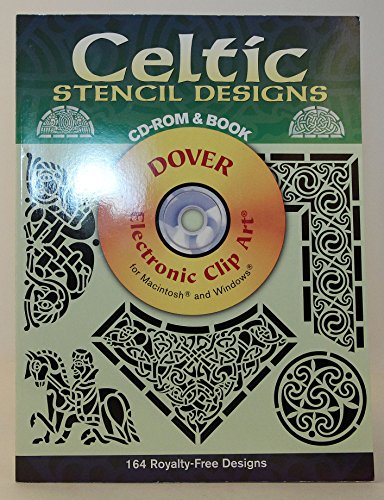 Stock image for Celtic Stencil Designs CD-ROM and Book (Dover Electronic Clip Art) for sale by HPB-Diamond