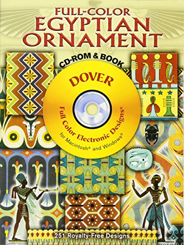 Stock image for Full-Color Egyptian Ornament CD-ROM and Book (Dover Electronic Clip Art) for sale by HPB-Movies