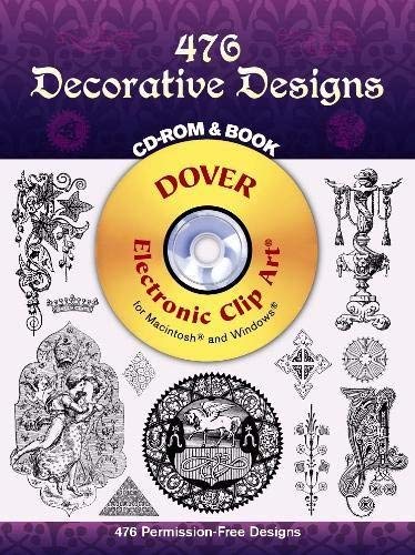 476 Decorative Designs [With CDROM]