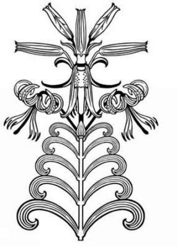 9780486996912: Art Nouveau Floral Designs (Dover Electronic Clip Art)
