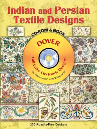 Imagen de archivo de Indian and Persian Textile Designs: CD-ROM & Book a la venta por THE OLD LIBRARY SHOP