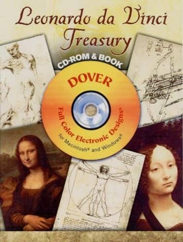 Stock image for Leonardo da Vinci Treasury CD-ROM and Book (Dover Electronic Clip Art) for sale by HPB-Ruby