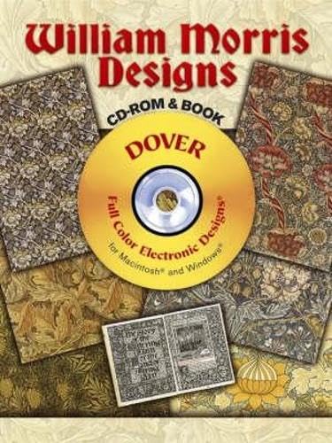 9780486997339: William Morris Designs CD-ROM and Book (Dover Electronic Clip Art)