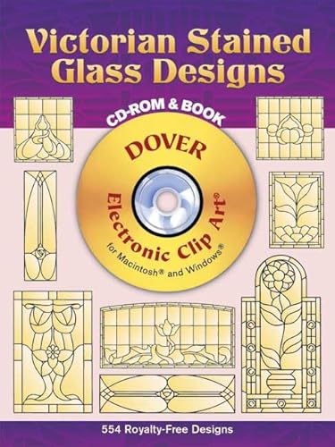 Victorian Stained Glass Designs (Book & CD) (9780486997438) by Hywel G. Harris