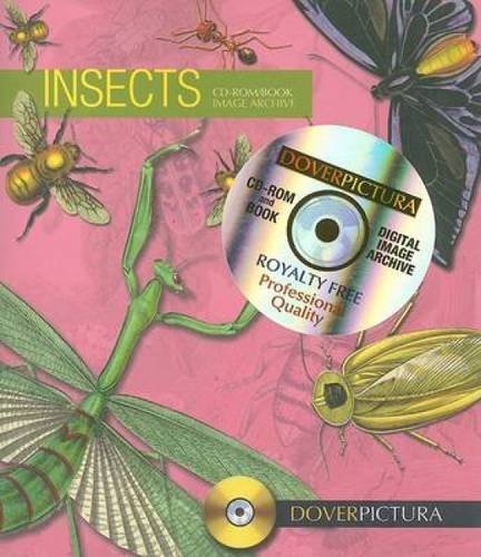 Beispielbild fr Insects (Dover Pictura Electronic Clip Art) zum Verkauf von HPB Inc.