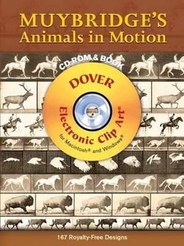 Stock image for Muybridge's Animals in Motion (Dover Electronic Clip Art) (CD-ROM and Book) for sale by SecondSale