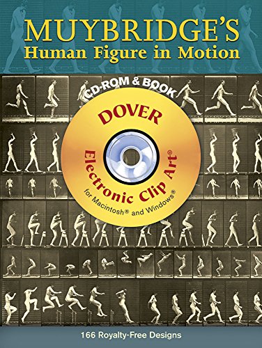 Stock image for Muybridge's Human Figure in Motion (Dover Electronic Clip Art) (CD-ROM and Book) for sale by St Vincent de Paul of Lane County