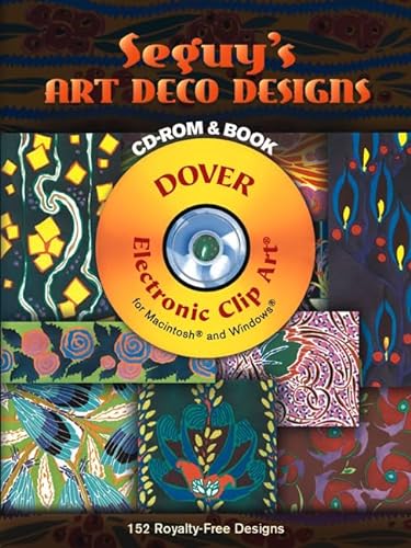 Beispielbild fr Seguy's Art Deco Designs CD-ROM and Book (Dover Electronic Clip Art) zum Verkauf von HPB-Diamond