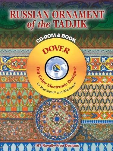 Russian Ornament of the Tadjik CD-ROM and Book (Dover Electronic Clip Art) (9780486997889) by Dover
