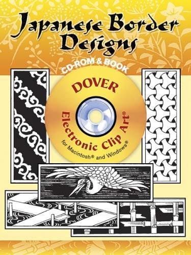 9780486998244: Japanese Border Designs CD-ROM and Book (Dover Electronic Clip Art)