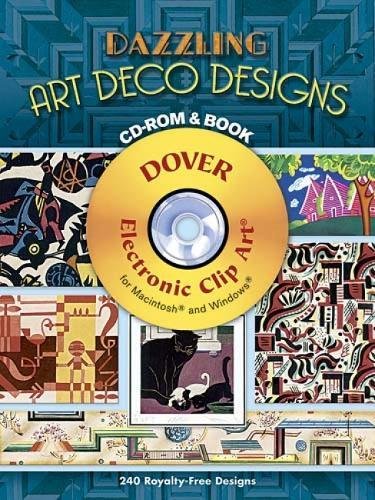 9780486998480: Dazzling Art Deco Designs (Dover Electronic Clip Art)