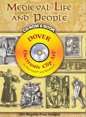 Stock image for Medieval Life and People (Dover Electronic Clip Art) for sale by WorldofBooks