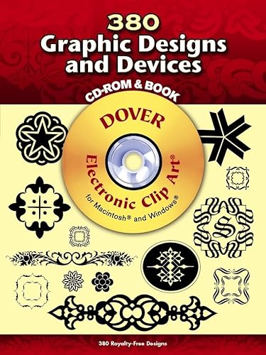 380 Graphic Designs and Devices (Dover Electronic Clip Art) (CD-ROM and Book) (9780486998794) by Dover Publications Inc.